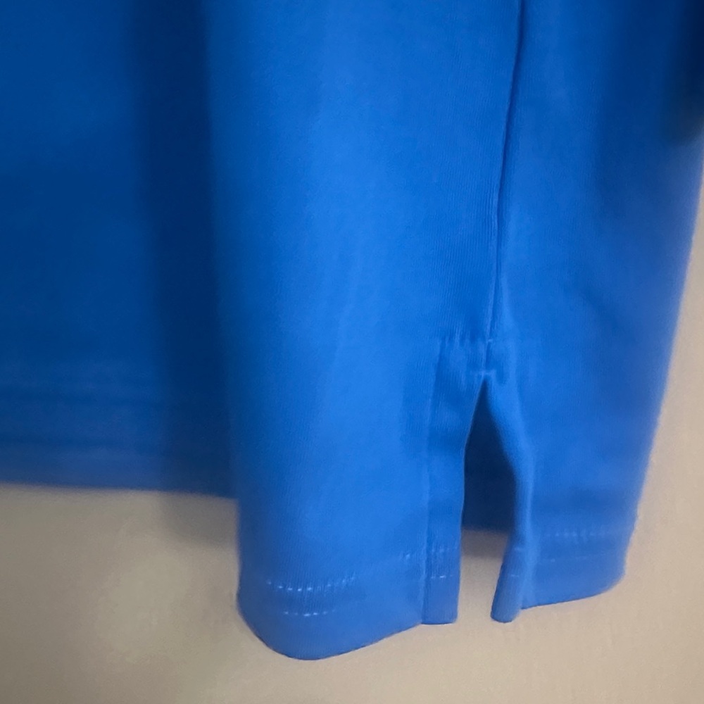LLBean Women's Vibrant Blue Long Sleeve Tunic - Picture 3 of 3